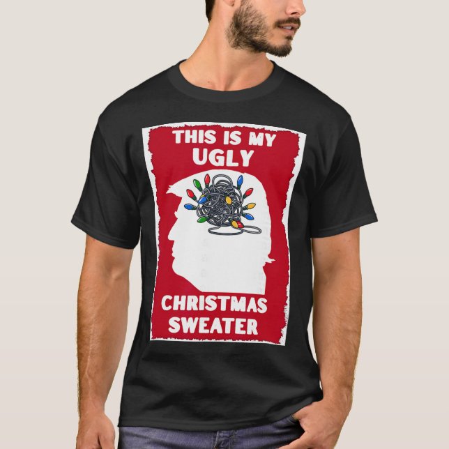 Anti-trump Ugly Christmas Sweater Funny Sarcastic  (Front)