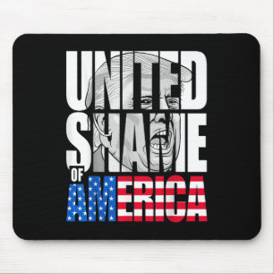 Anti Trump United Shame Of America Flag Mouse Mat