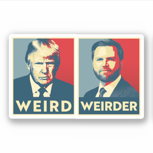 Anti Trump Vance - Weird and Weirder (Front)
