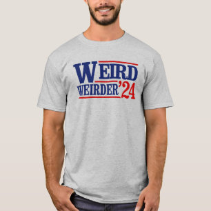 Anti Trump Vance - Weird and Weirder 2024 T-Shirt