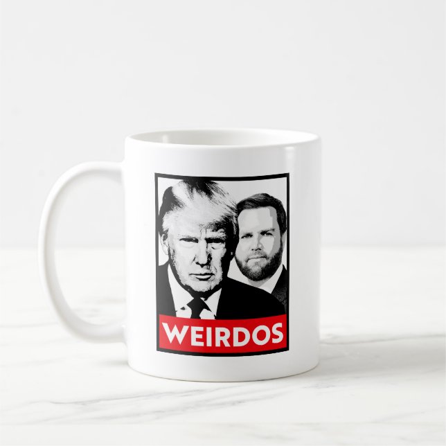 Anti Trump Vance - Weirdos Coffee Mug (Left)