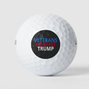 Anti-Trump - Veterans Against Trump Golf Balls