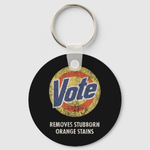Anti-Trump Vote Detergent Fun Vintage  Key Ring