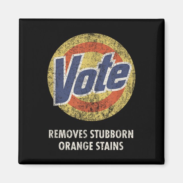 Anti-trump Vote Laundry Detergent Funny Vintage  Magnet (Front)