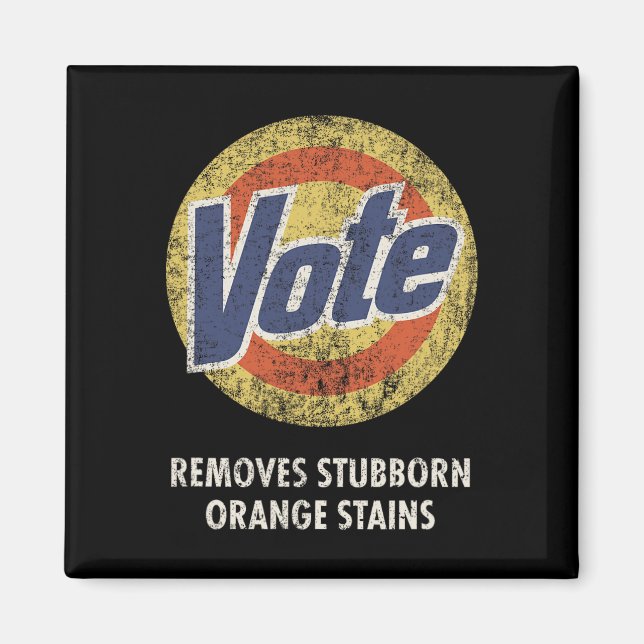 Anti-trump Vote Laundry Detergent Funny Vintage  Magnet (Front)
