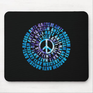 Anti Tump Racism Fascism Lies Hate Resist Democrat Mouse Mat