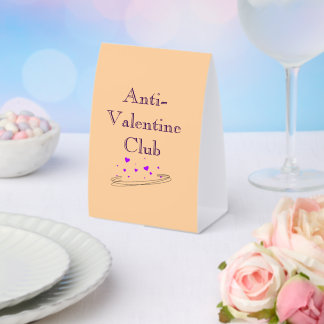 Anti Valentine Club Cute Minimal Pastel Art