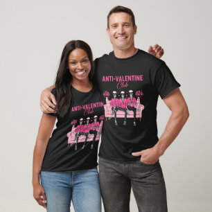 anti valentine club happy valentines day 2026 T-Shirt