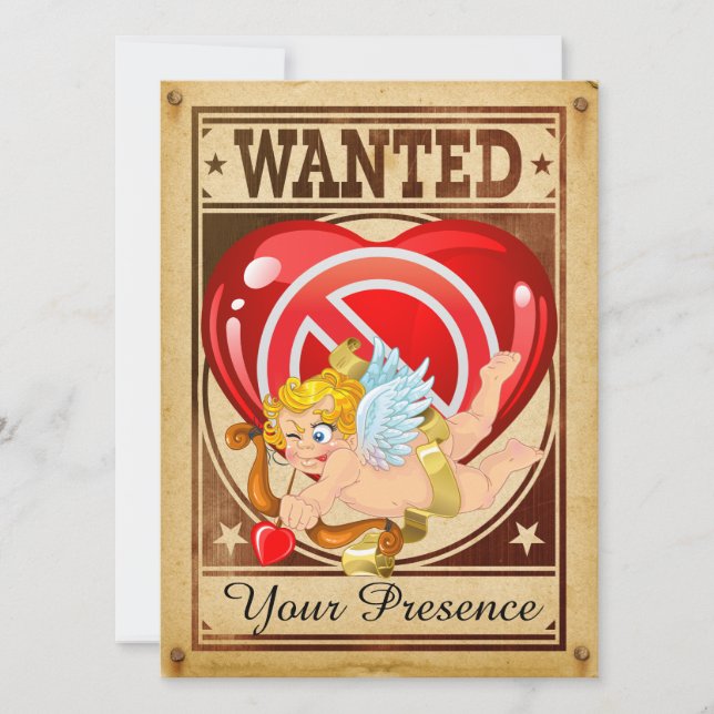 Anti Valentine Party Invitation (Front)