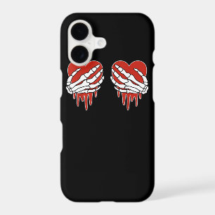 Anti Valentine Skeleton Heart Gothic Style