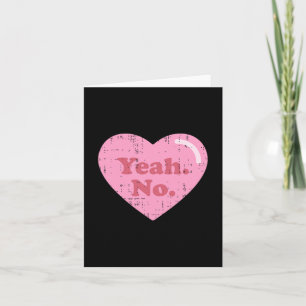 Anti Valentines Day 2025 Single Awareness Heart Ye Card