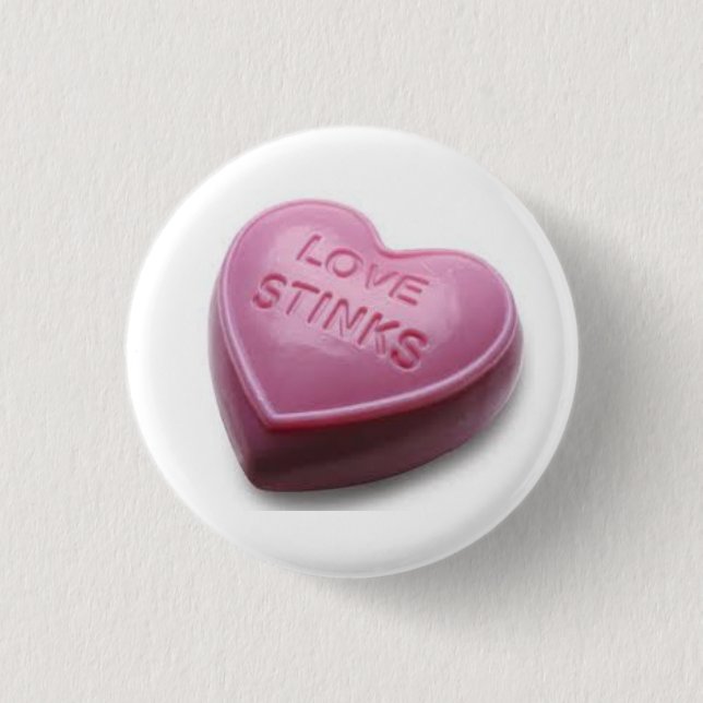 anti valentine's day button (Front)