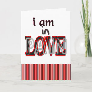 Anti-Valentine's Day In Love Pain Card