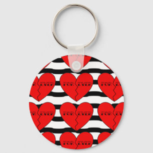 Anti-Valentine's Day Key Ring