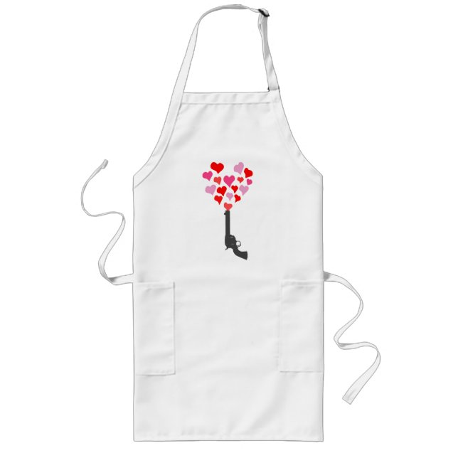 Anti-Valentine's Day Long Apron (Front)