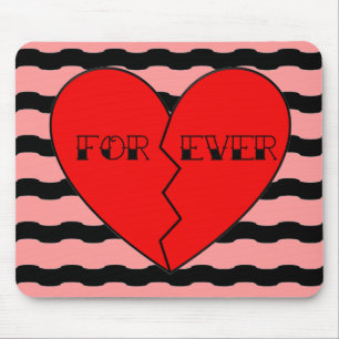 Anti-Valentine's Day Mouse Mat