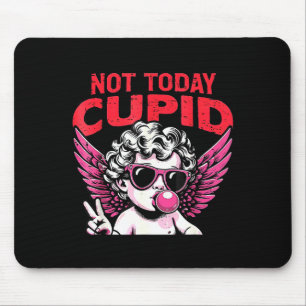 Anti valentines day not cupid funny humor women me mouse mat