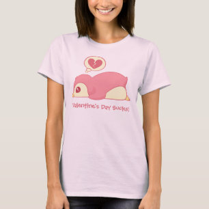 Anti-Valentine's Day Penguin T-Shirt