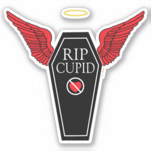 Anti-Valentine's Day Rest In Peace Cupid