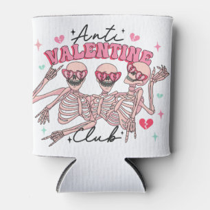 Anti Valentines Day Skeletons Can Cooler