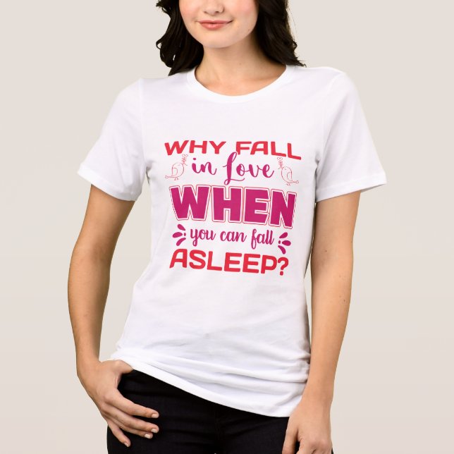 Anti-Valentines Day  Tri-Blend Shirt (Front)