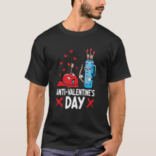 Anti Valentine's Day Valentines Day Arrows Single T-Shirt