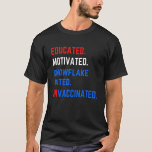 Anti Vax Vaccine Anti Socialism Socialist Freedom T-Shirt