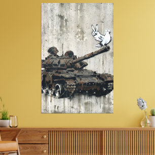 Anti War Dove of Peace Canvas Print
