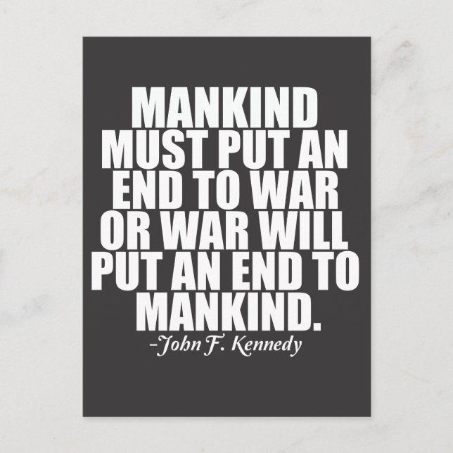 Anti War Postcard (Front)