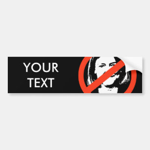 ANTI-WHITMAN / ANTI-MEG WHITMAN BUMPER STICKER