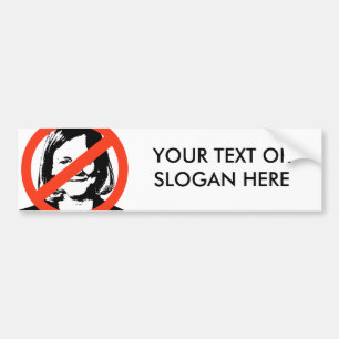 ANTI-WHITMAN / ANTI-MEG WHITMAN BUMPER STICKER