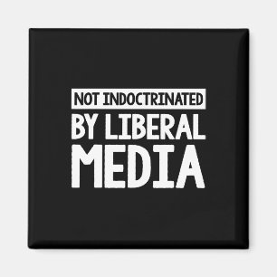 Anti Woke American Flag Conservative Republican 1 Magnet