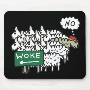 Anti Woke Mouse Mat