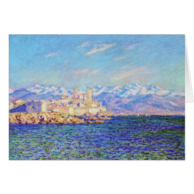 Antibes, Afternoon Effect, 1888 Claude Monet cool, (Front Horizontal)