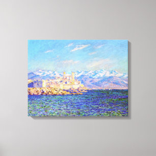 Antibes, Afternoon Effect, 1888 Claude Monet cool, Canvas Print