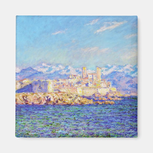 Antibes, Afternoon Effect, 1888 Claude Monet cool, Magnet (Front)