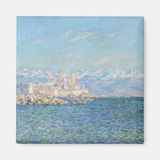 Antibes, Afternoon Effect - Claude Monet Magnet (Front)