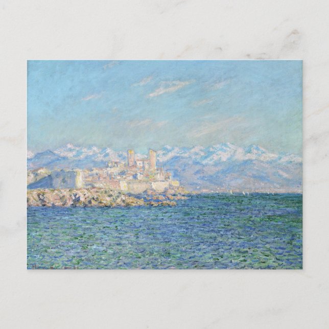 Antibes, Afternoon Effect - Claude Monet Postcard (Front)