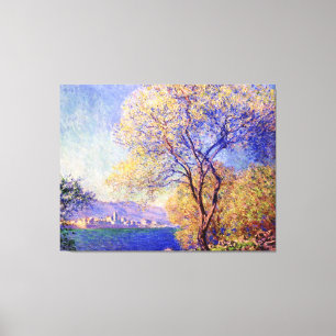 Antibes, by Claude Monet Canvas Print