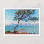 Antibes by Monet Postcard<br><div class="desc">This painting titled " Antibes” was done in 1888 by French impressionist artist Claude Oscar Monet (1840-1926).    It is our Fine Art Series no. 179. The source images for this series are original art created by lazyrivergreetings or vintage fine art and photography.</div>