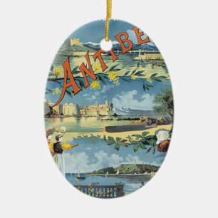 Antibes Ceramic Tree Decoration