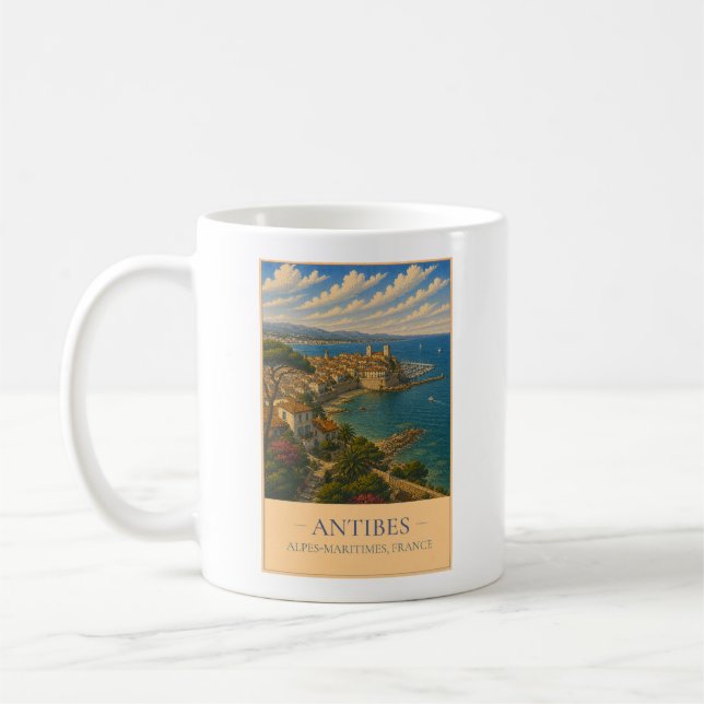 Antibes Coffee Mug (Left)