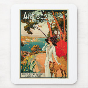 Antibes ~ Cote D'Azur Mouse Mat
