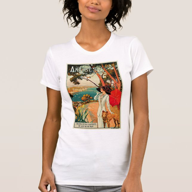 Antibes ~ Cote D'Azur T-Shirt (Front)