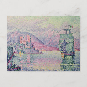 Antibes, Evening, 1914 Postcard