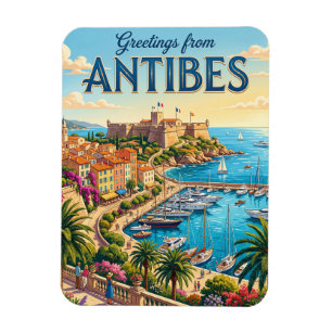 Antibes France Magnet