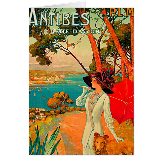 Antibes France Vintage Poster (Front)