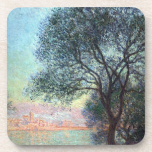 Antibes in the Morning by Claude Monet Coaster
