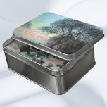 Antibes in the Morning by Claude Monet Jigsaw Puzzle<br><div class="desc">Antibes in the Morning (1888) by Claude Monet is a vintage impressionist fine art seascape painting featuring a view of Antibes through the trees and the Mediterranean Sea on the French Riviera in France. About the artist: Claude Monet (1840-1926) was a founder of the French impressionist painting movement with most...</div>