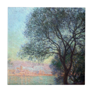 Antibes in the Morning by Claude Monet Tile